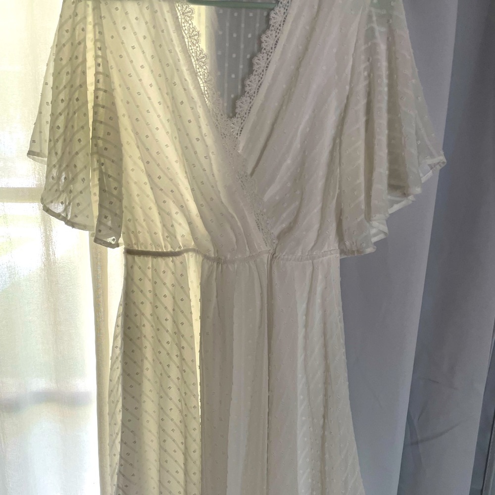 White Lacy Dress